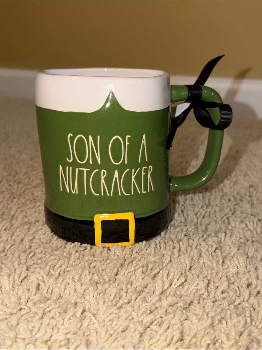 Rae Dunn Green 'Son of a Nutcracker' Holiday Mug